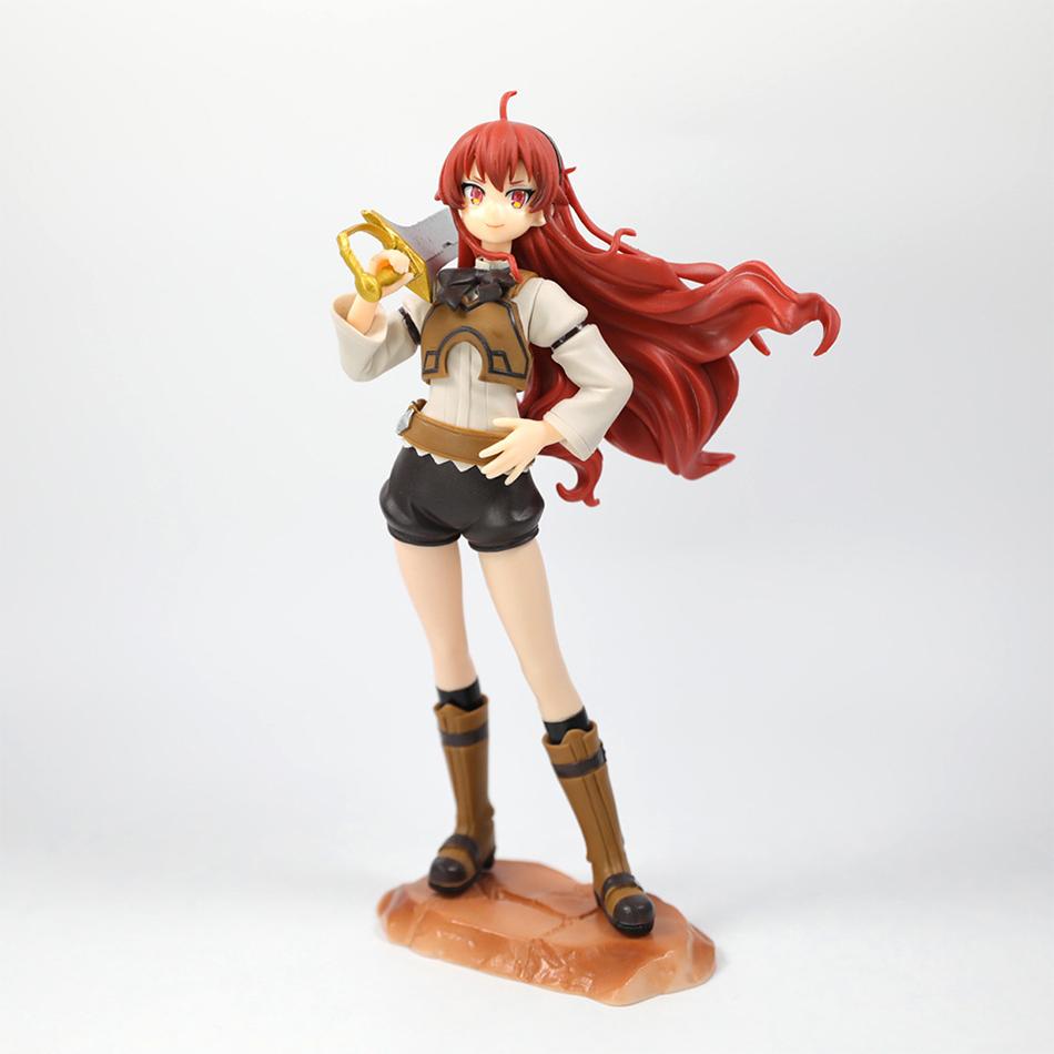 Аниме Эрис Бореас Фигурка Игрушки Mushoku Tensei Фигурки Эрис Грейрат Фигурка Модель ПВХ Коллекционная Статуэтка Украшение Куклы