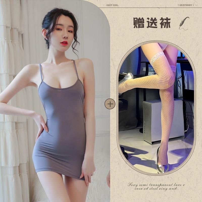 Sexy clothes sexy suspender nightgown super saucy bed teasing temptation passion suit small chest transparent woman