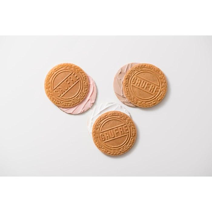 [Kobe Fugetsu-do] Chiikawa Mini Gaufre Cookies 3-Can Set (6 cookies/can, Vanilla, Strawberry, Chocolate)
