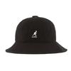 KANGOL K5369 ЧЕРНЫЙ Выстиранная Повседневная Панама-Ведро