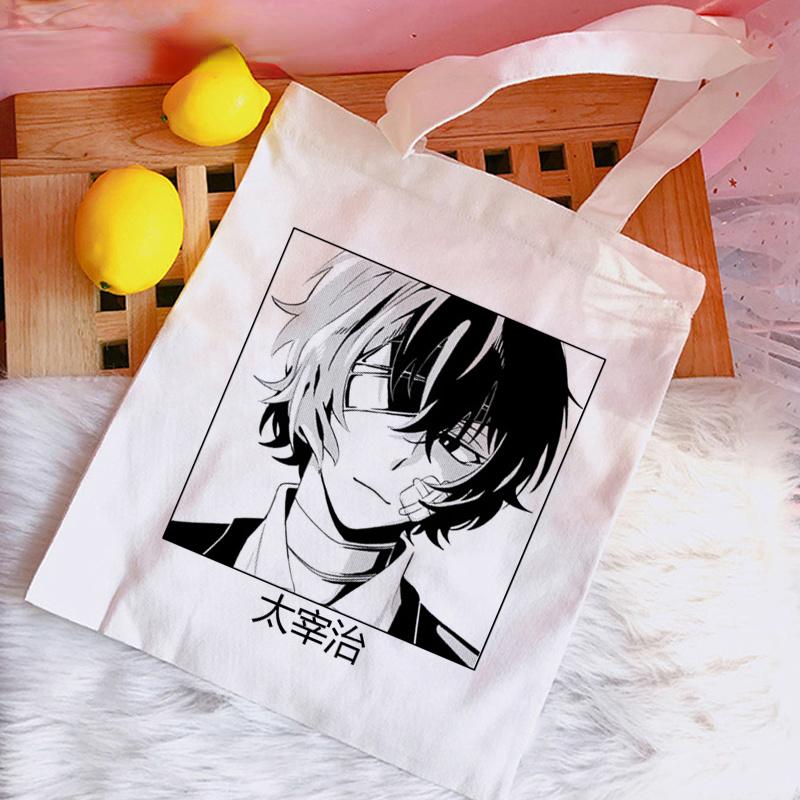 Bungou Stray Dogs Dazai сумка для покупок bolso bolsa сумка для вторичной переработки многоразовая сумка sacola string cabas