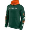 Miami Hurricanes NCAA Sleeve Patches Hoody