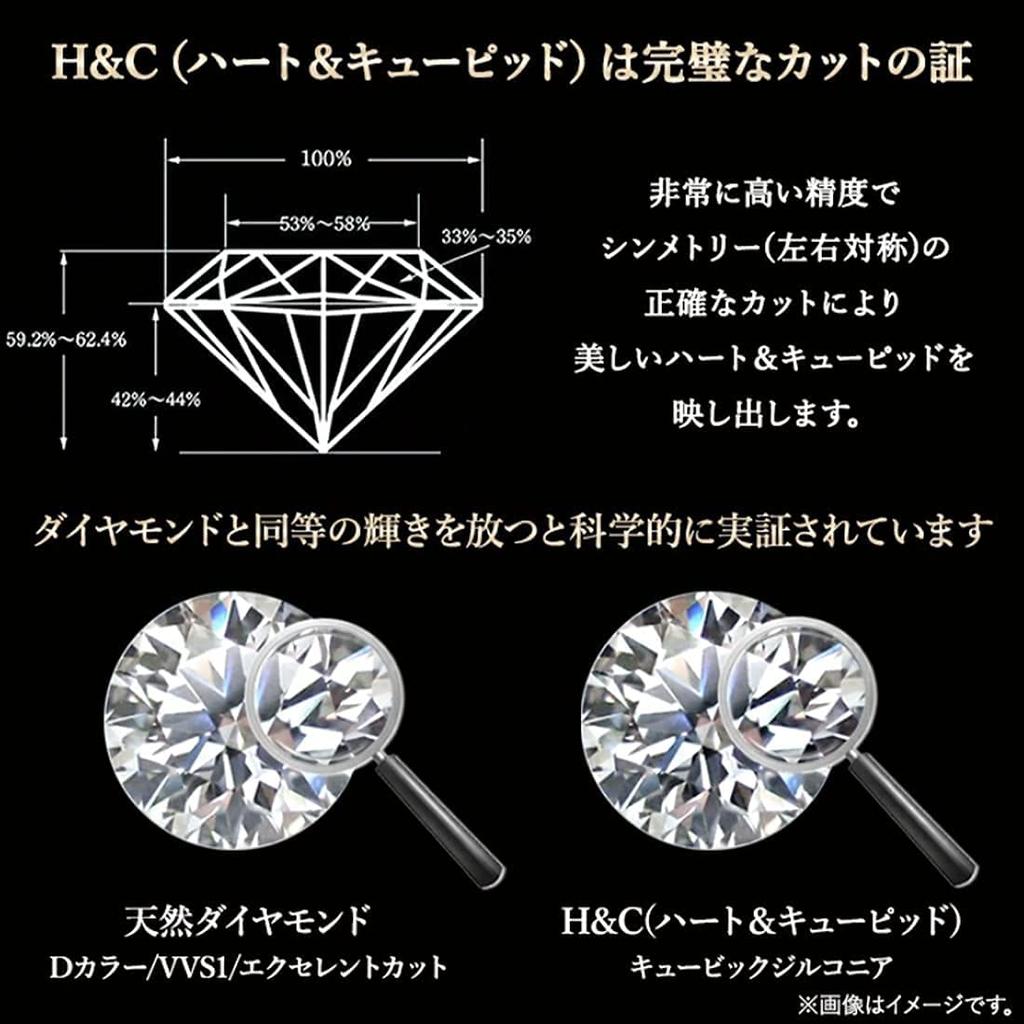 Подарочный набор из одного кольца PLUSTER Серебряное кольцо 925 пробы, блеск которого сравним с блеском бриллианта, кубический цирконий, стразы, женские #9 H&C