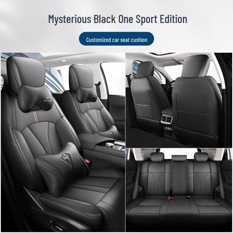 CLY Dongfeng Haoji Чехлы на автомобильные сиденья: Стильные, Спортивные, Кожаные Подушки для Всех Сезонов
