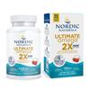 Ultimate Omega 2X Mini, 1120 Mg EPA 586/ DHA 456, Strawberry Taste, 60 Mini Softgels