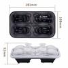 4 Pcs Ice Cube Mold Food Grade Silicone for Party Bar Use French Bulldog Shape Whiskey Cocktail Chiller Tool Durable