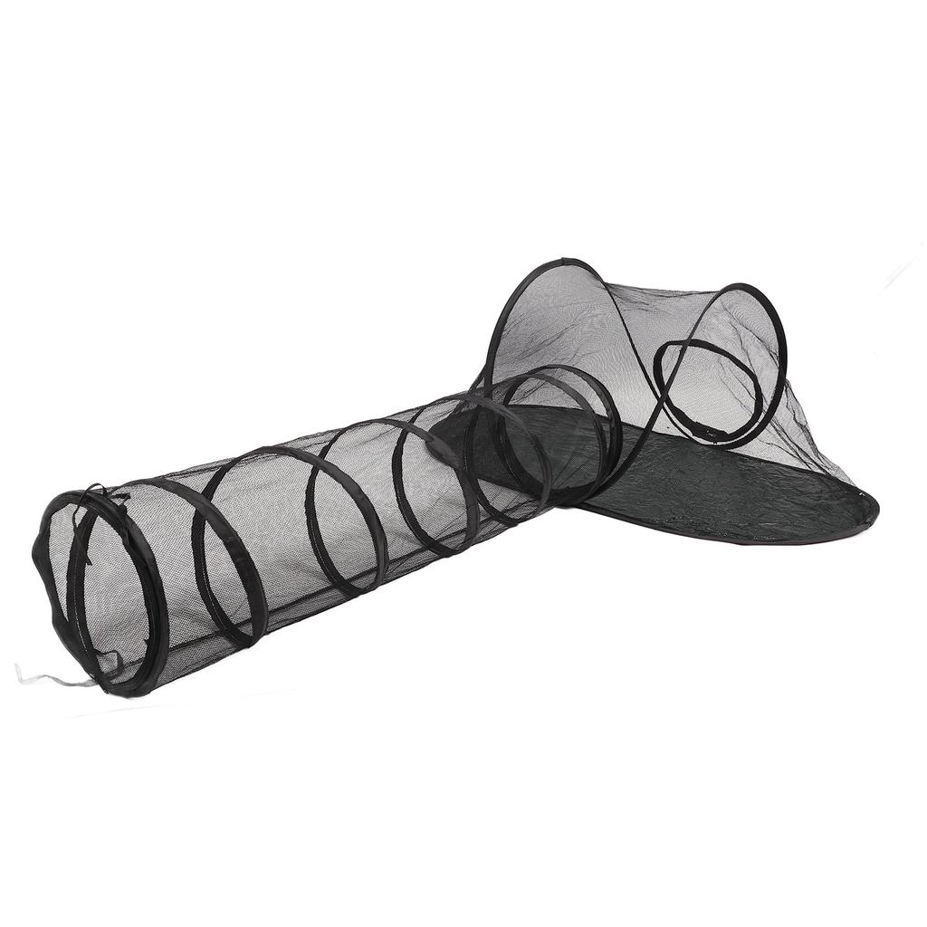 Outdoor Pet Tent with Tunnel Oxford Mesh Cloth Breathable Collapsible Large Space Portable Pet Outdoor Play Tent for Dogs Cats