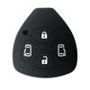 ZIAN Чехол для ключа с 4 кнопками, пустой, для смарт-ключа Toyota, бесключевой, запасной дубликат, специально разработан для автомобилей: Case, Isis, Voxy, Noah, Estima, Senta, Porte,