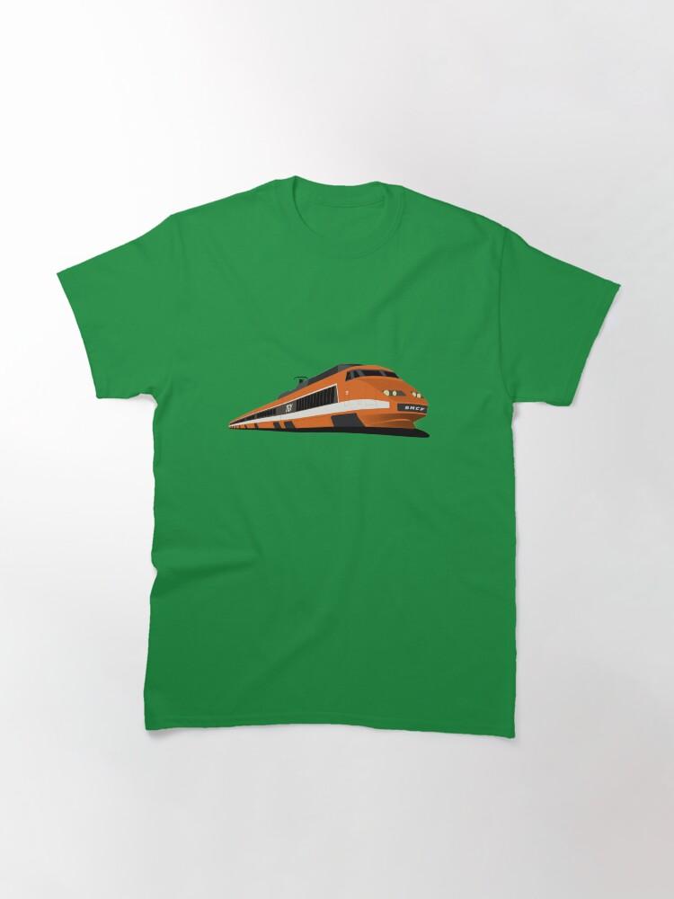 Speed TGV Orange High-Speed Train, SNCF TGV Sud-Est Classic T-Shirt