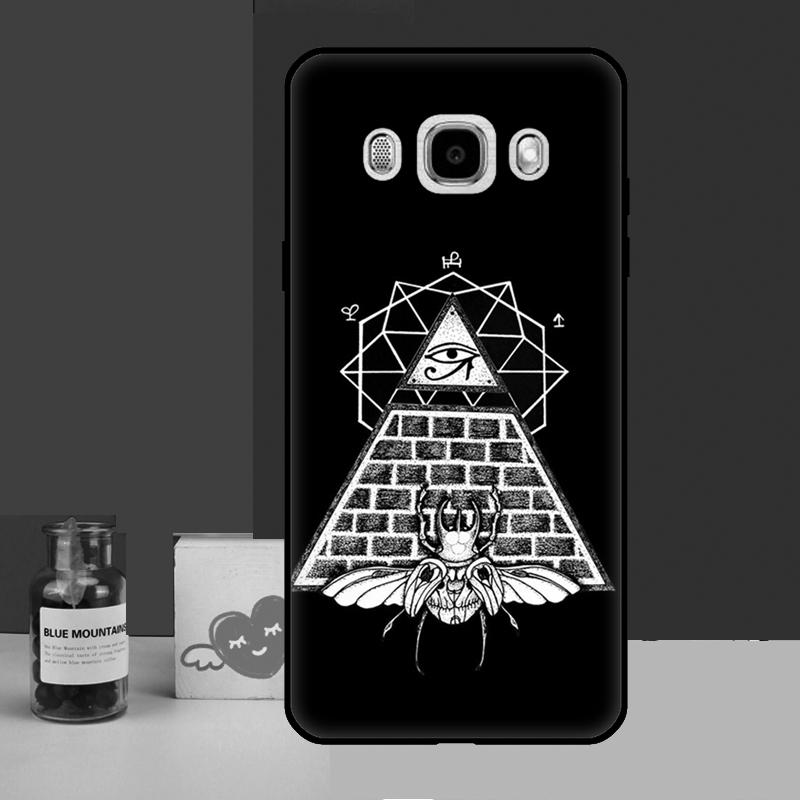 Чехол с символом пирамидального глаза для Samsung Galaxy J6 J4 Plus 2018 J8 A6 A7 A8 A9 J1 J3 J5 J7 2016 A3 A5 2017 Coque