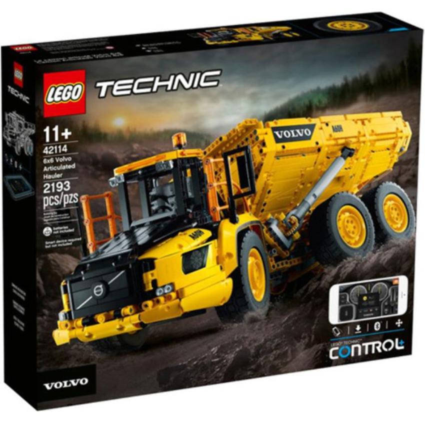 LEGO Technic 6x6 Volvo Articulated Hauler Set 42114 2193pcs