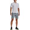 Under Armour Однотонный свитер с коротким рукавом, футболка мужская, топы, белый 1377406-100