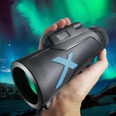Мощный монокулярный телескоп 12x50 HD ZOOM, портативный бинокль, телескоп дальнего действия для охоты, кемпинга со штативом, зажимом для телефона