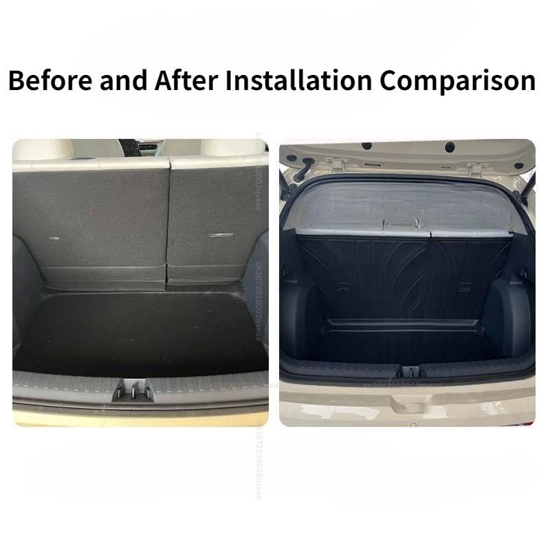 For Geely EX2 Proton eMas 5 2025 2026 Front Rear Trunk Mat TPE Cargo Liner All Weather Waterproof Anti-Slip Interior Accessories