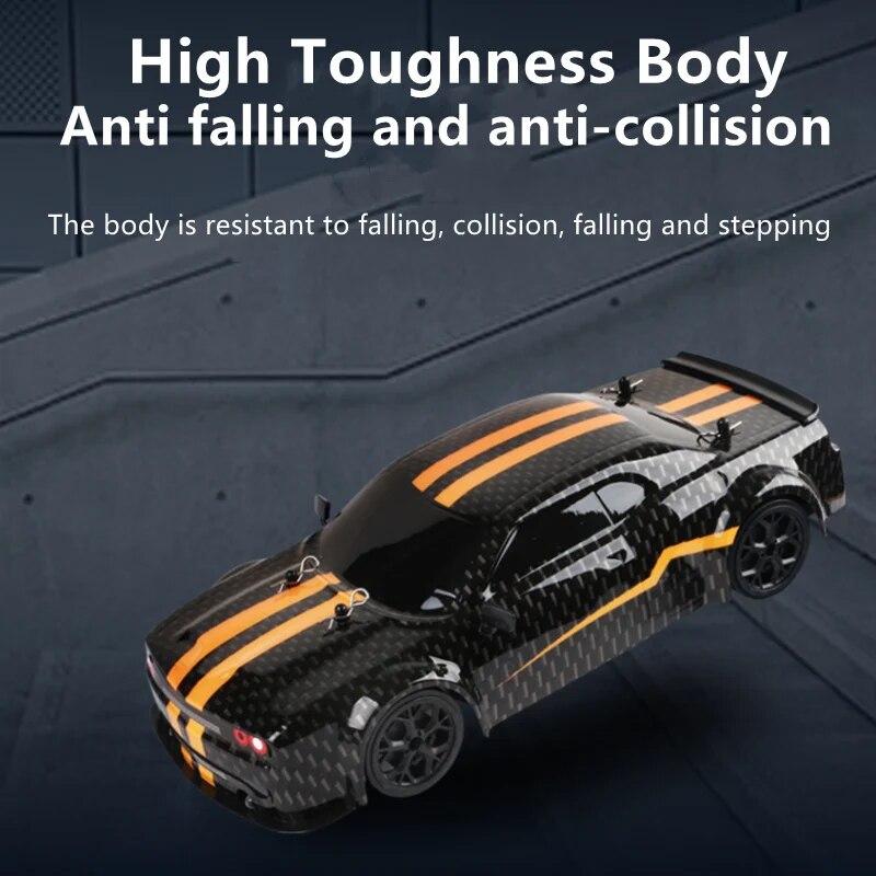 Машинка на радиоуправлении 4WD 2.4G 30KM/H Высокоскоростная гоночная машина для дрифта Радиоуправляемая машина 1:14 автомобильных игрушек с дистанционным управлением для детей, подарки для детей