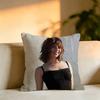 Popular Actor JJenna OOrtega Square DoubleSided printed Pillow Case Bedroom Bedside Pillow Sofa Cushion Cover