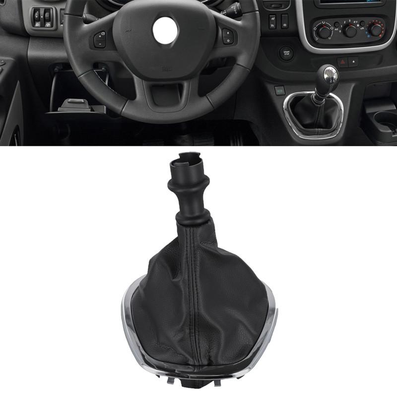 Gear Shift Knob Gaitor Boot Cover for Fiat Talento Vauxhall Vivaro B Renault Trafic III Car Replacement Parts