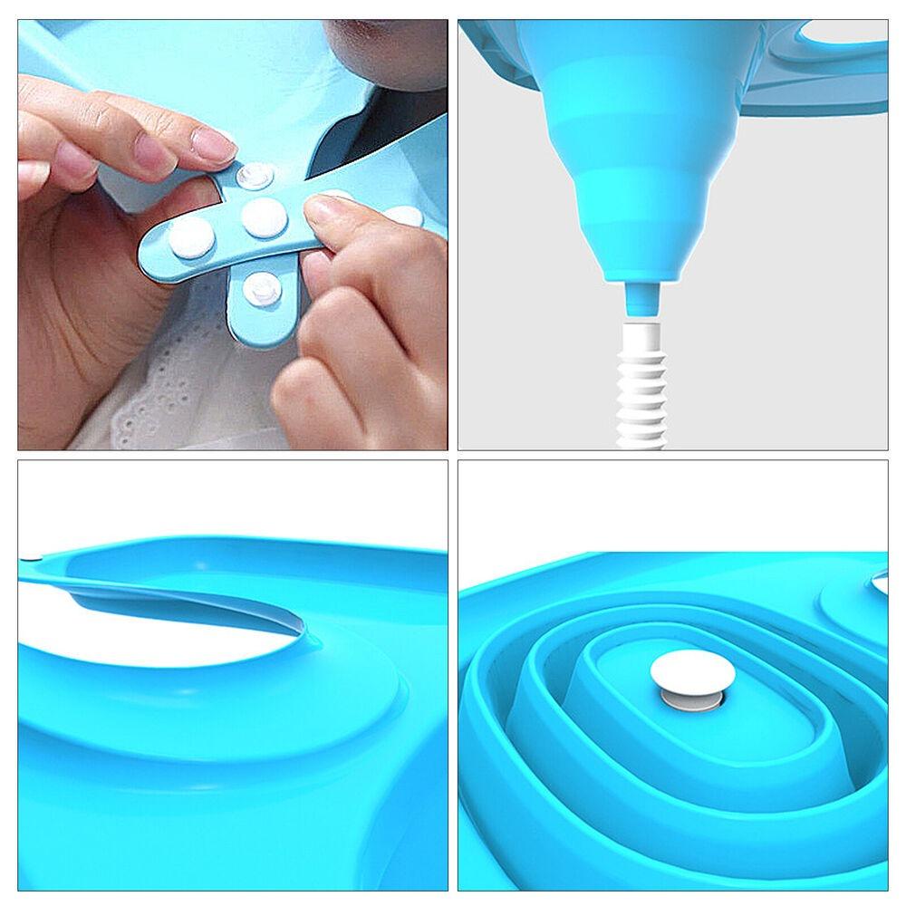 Portable Hair Washing Basin Foldable Hair Washing Tray Folding Shampoo Basin For Hair Salon