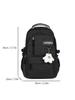 School bag for middle and high school students, large-capacity leisure travel backpack, campus backpack for women, Korean style INS minimalist plaid 