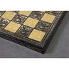 Staunton Inspired Brass Metal Роскошный набор шахматных фигур 30,48 см, золото, черный