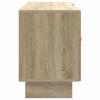 TV Stand 102 x 34.5 x 50 cm Sonoma Oak Effect Particleboard