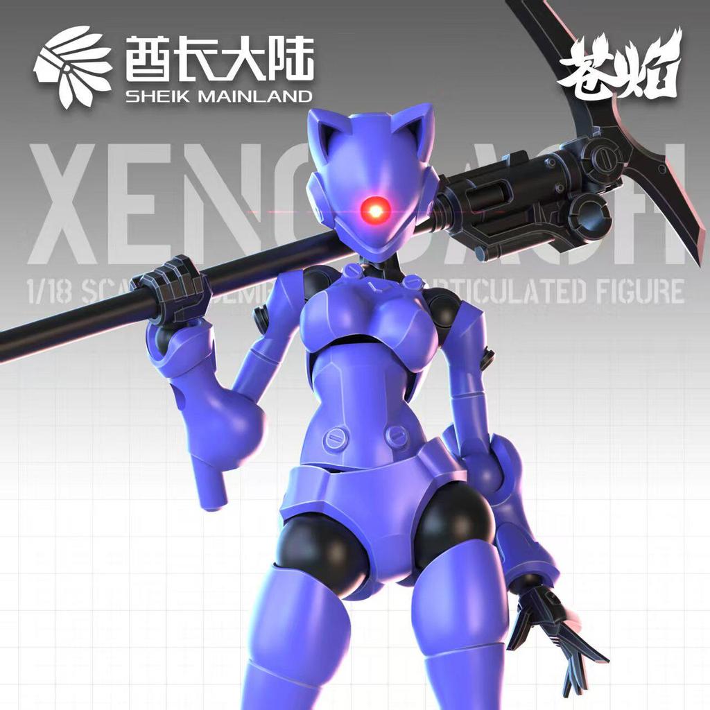SHEIK MAINLAND 3-МИНУТНЫЙ ПРОЕКТ Swift Женщина-Мутант 3,75 дюйма 1/18 Фигурка Действия Супер Подвижная Сборка Своими Руками Коллекционная Модель Подарок