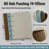 Handmade Journal Paper Thick Scrapbooking Refill Sheets Loose Leaf Planner Refill Fiber Texture Double Sided Paper For Daily