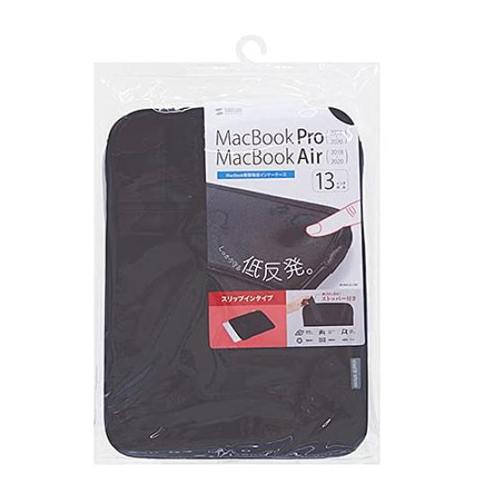 SANWA SUPPLY Внутренний чехол для амортизирующего MacBook, IN-MACSL13BK