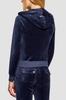 Juicy Couture Granatowa Bluza Damska Robertson Hoodie M