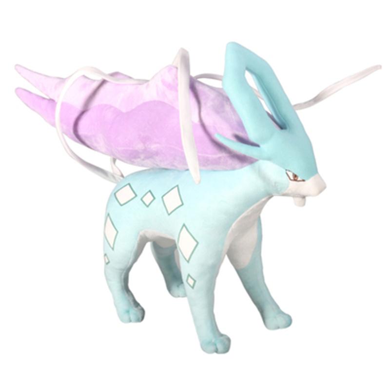 New Japan Cartoon Characters Suicune Plush toy Stuffed Animals doll 42CM Children's Birthday Gifts
