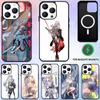 Чехол для телефона Goddess of Victory N-Nikke для iPhone 17, 16, 15, 14, 13, 12, 11 Plus, Pro Max Магнитный для Magsafe Беспроводной зарядки