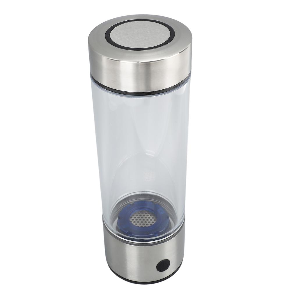 Водородная бутылка для воды 420 мл 1680ppb перезаряжаемая антиопрокидывающаяся слабощелочная бутылка для воды генератор