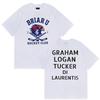 Briar Graham Off Campus Hockey Rounisexce Logan Di Laurentis 2026 Print T Shirts Unisexs Unisex Retro Fashion Casual Cotton Tshirt
