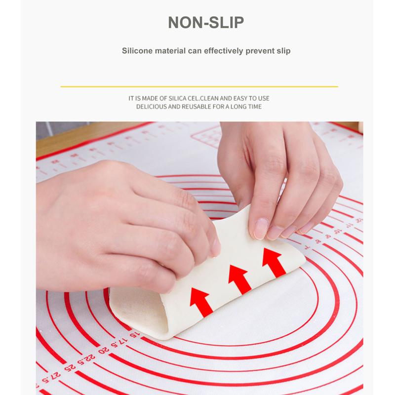 Силиконовый коврик для выпечки, коврик для выпечки, противень, машина для приготовления теста для пиццы, кондитерские изделия, кухонные гаджеты, антипригарный коврик для раскатывания теста, кухонные инструменты, формы для выпечки