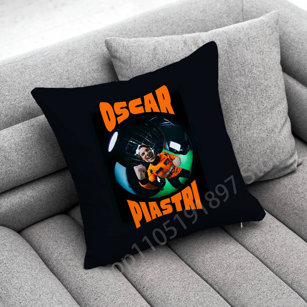 O-Oscar P-Piastri Throw Pillow Case For 45X45Cm 40X40Cm 30X30Cm 50X50Cm 55X55Cm Square Home Pillowcase Case