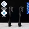 Curaprox Sonic Electric Toothbrush Black is White Replacement Brush Heads 2-Pack