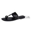Women's Slippers Flat Bottom Open Toe Clip Toe 2024 Summer New Outdoor Leisure Beach Shoes Lightweight Women's Slippers Slip On