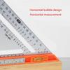 Rafter Square with Level Carpenter Square Triangle Square Square Ruler Layout