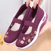 Women's 2025 Summer Breathable Old Beijing Cloth Shoes - Soft Sole Comfort for Middle-Aged & Elderly