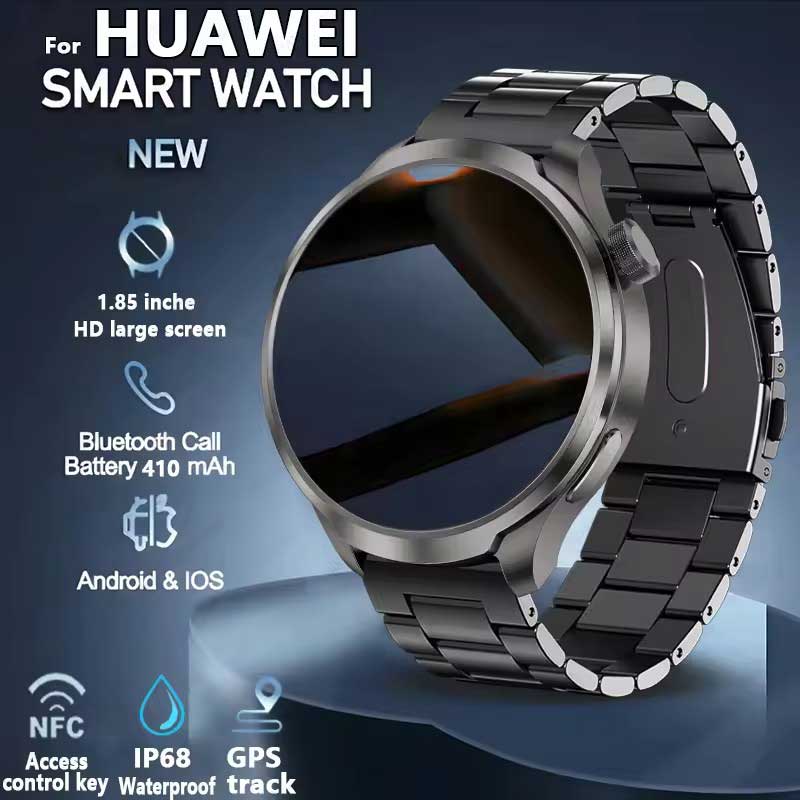 2025 Новые военные спортивные умные часы для мужчин 1,85-дюймовый AMOLED-экран Компас Альтиметр Пульс АД NFC Bluetooth-звонок Умные часы