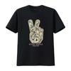 Stone Temple Pilots Album Mens T Shirt with Peace Sign Design Perfect for Alt Rock Band Concert Fans vintage Washed