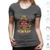 Hacker T Dog From Hacker Time T Shirt Big Size 100 Cotton Puppet Puppetbuilder Puppetbuilding Puppeteer Puppetmaker Puppet