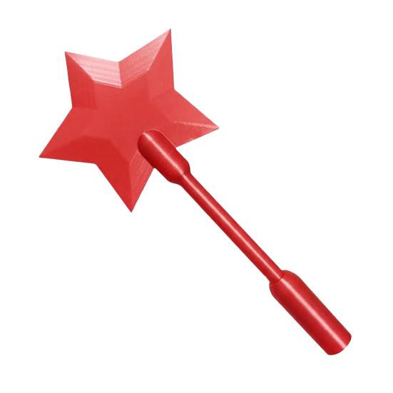 14-Inch 3D Printed Tap to Pay Star Wand Contactless Payment Universal NFC Credit Card Holder Plastic Star Shape Wand Toy