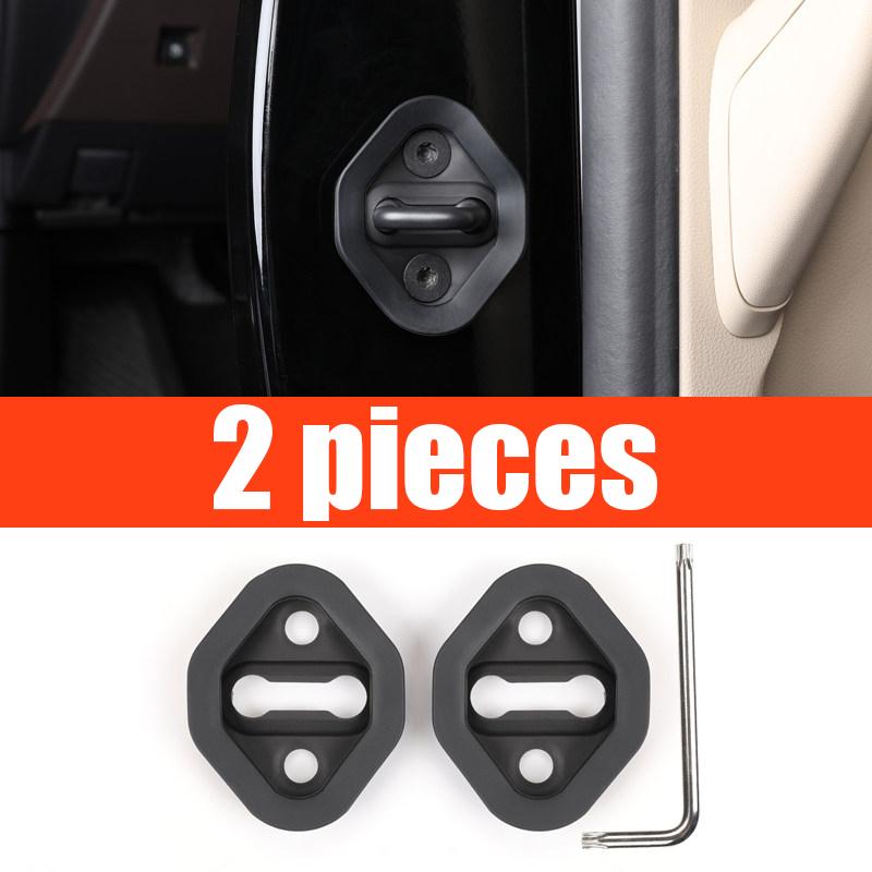 For Toyota Alphard 40 Series 2024 2025 middle door lock buckle shock-absorbing rubber ring car interior modification parts