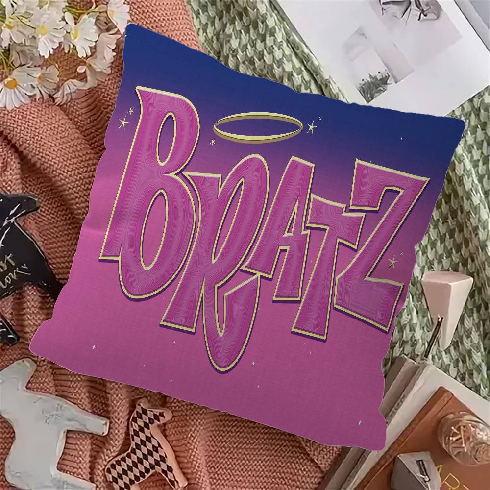 Anime B-Bratz Pillow Cushion Cover Pillowcase Living Room Sofa Home Decor