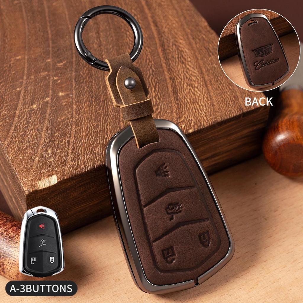 Cadillac Key Case for XT5, XT4, XT6, XTS, CT4, CT5, CT6, ATSL Models
