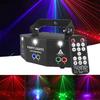 15 ГЛАЗ RGB Диско DJ Луч Лазерный Световой Проектор DMX Дистанционный Стробоскоп Эффект Сценического Освещения Рождественская Вечеринка Праздник Хэллоуин Огни