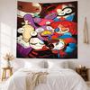 Digital Circus Wall Decor Tapestry Art For Pet Memorial Birthdaywedding Party Backdrop Family Gift
