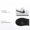 Бело-черные детские кроссовки Court Borough Low Recraft TD DV5458-104