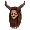 Halloween mask, latex headgear, Beauty and the Beast mask, animal headgear, bar party role play